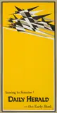 Soaring to Success! Daily Herald by Edward McKnight Kauffer, Lithograph printed in colours, offered Jun 2025