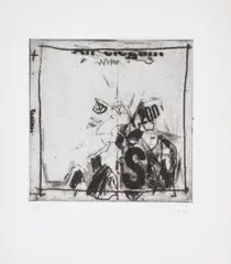 Square Composition by Norman Ackroyd, print (other), sold Jun 2025
