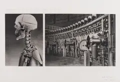 Cloud Atomic Laboratory by Eduardo Paolozzi, etching, sold Jun 2025
