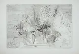 Riverside Leaves by Anthony Gross, Etching, sold Jun 2025
