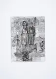 Factory Girls by Anthony Gross, Etching, sold Jun 2025