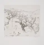 Vignes au Moi de Mai by Anthony Gross, Engraving, sold Jun 2025