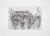 Whitmond Fair by Anthony Gross, Engraving, offered Jun 2025
