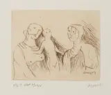 Mother and Child by Henry Moore, Etching, offered Jun 2025