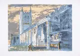 Long Melford Church by John Piper, Lithograph printed in colours, sold Jun 2025