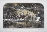 The Four Seasons by Graham Clarke, pencil, sold Jun 2025