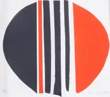 Red by Terry Frost, Screenprint in colours, sold Jun 2025