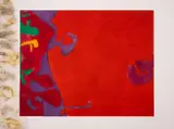 Morning Reds by Patrick Heron, Etching printed in colours, sold Jun 2025