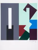 Modus Vivendi by Paul Huxley, Screenprint in colours, offered Jun 2025