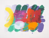 Idonia by Albert Irvin, Screenprint in colours and embossing, sold Jun 2025