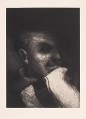 Man with a Bib by Bill Jacklin, print (other), offered Jun 2025