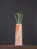 Still Life With Bird Vase by Craigie Aitchison, Screenprint in colours, sold Jun 2025