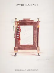 Europalia 73 - Great Britain by David Hockney, Offset lithograph printed in colours, sold Jun 2025