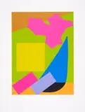 Untitled by Phillip King, Screenprint in colours, offered Jun 2025
