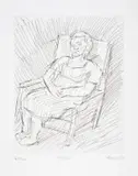 Mother by Leon Kossoff, Etching, offered Jun 2025
