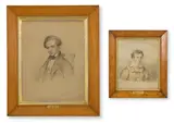 The rev. & hon. charles. l. courtenay (1806-1894) by T. Samson, Pencil on paper, half length, sold Jun 2025