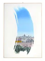 Art stroke by Jonathan Grego, 2012, Oil on canvas, offered May 2025