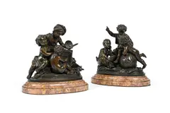 Untitled by Louis Valentine Elias Robert, sculpture, sold May 2025