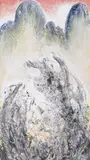 Thora by Gogmagog Press.- Cox, acrylic and oil on board, sold May 2025