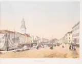 Voyage Pittoresque de Stockholm a Gothembourg by Scandinavia.- Billmark, lithograph, offered May 2025
