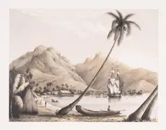 Sketches in the Pacific: the South Sea Islands by South Seas.- Shipley, lithograph, sold May 2025