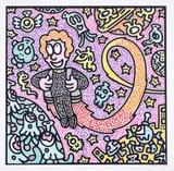 Jetpack Joy by Sam Cox, Screenprint in colours, sold May 2025