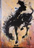 Horse and Rider by Richard Hambleton, print, offered May 2025
