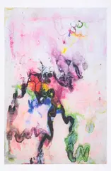 Benjamin Run by Frank Bowling, print, offered May 2025