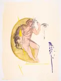 Untitled by Sandro Chia, Screenprint in colours, sold May 2025