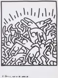 Six works from the Lucio Amelio Suite by Keith Haring, print (other), sold May 2025
