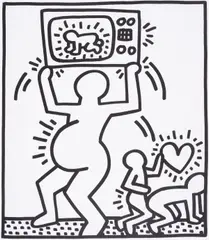 Untitled by Keith Haring, print (other), sold May 2025
