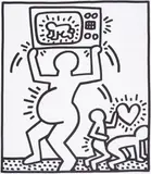 Untitled by Keith Haring, print (other), sold May 2025