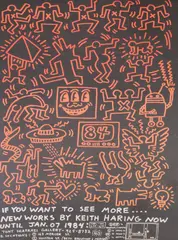 Keith Haring 84 by Keith Haring, print (other), offered May 2025