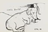Little Boodge by David Hockney, Offset lithograph, offered May 2025