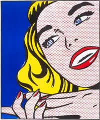Girl by Roy Lichtenstein, print (other), offered May 2025