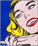 Girl by Roy Lichtenstein, print (other), offered May 2025