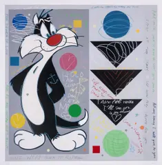 Hold Me Screenprint in colours, 2016 by David Spiller, Screenprint in colours, offered May 2025