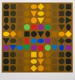 Sorbonne by Victor Vasarely, Screenprint in colours, offered May 2025