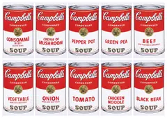 After by Andy Warhol, ink, sold May 2025