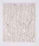 Herringbone Floor by Rachel Whiteread, pencil, sold May 2025