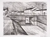 Le Canal by Bernard Buffet, Etching, sold May 2025