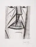 Teeth Indicating the Time by Bernard Buffet, Etching with drypoint, sold May 2025
