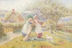 Untitled by Charles Gregory, watercolour, sold Jan 2026