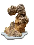A stylised sculpture of a woman with head bowed by Pierre Decorse, sculpture, sold Jan 2026