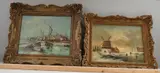 Winter scene with a windmill by Johannes Van Hessel, oil on panel, sold Jan 2026