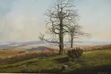 Crowhurst Viaduct by Donald Ayres, oil on canvas, sold Jan 2026
