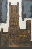 Ely Cathedral by Richard Neal, pencil, sold Jan 2026