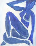 After Henri Matisse by James Isherwood, oil on board, sold Jan 2026