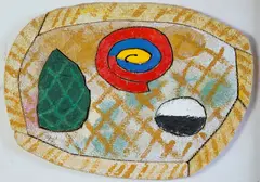 Liknon Version B by Joe Tilson, oil on canvas, sold Jan 2026