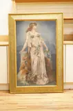 Study for Sarah Bernhardt in the role of Cleopatra by Georges Clairin, ink, sold Jan 2026